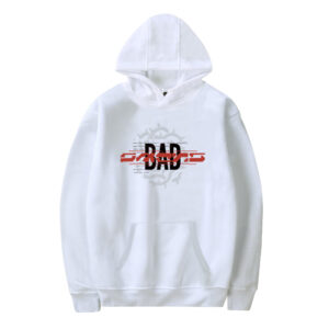 Bad Omens Artificial White Hoodie